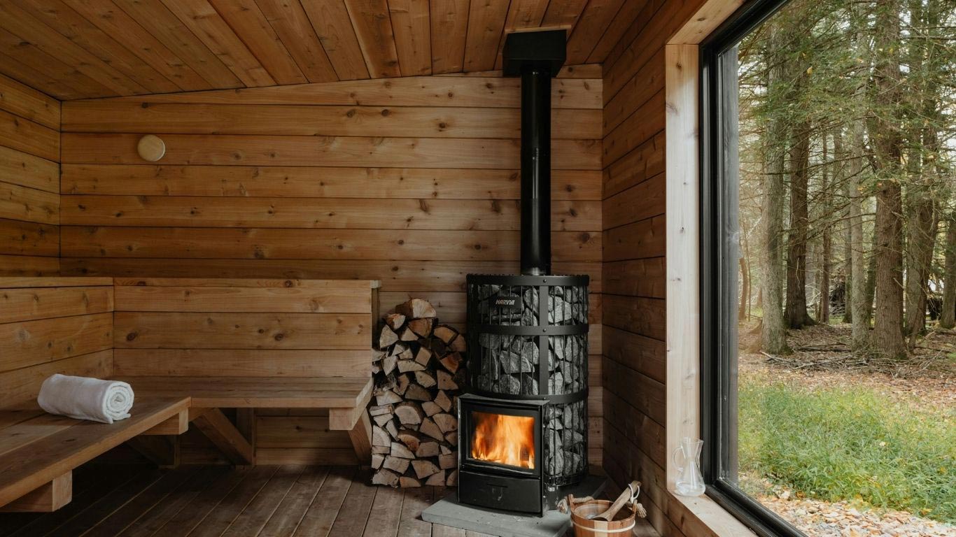Firewood-Furnance-in-a-Sauna