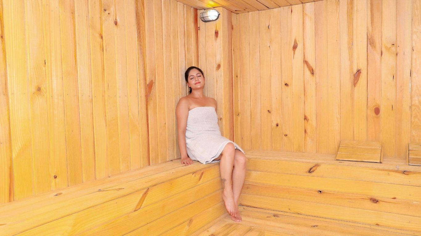 woman-in-a-sauna